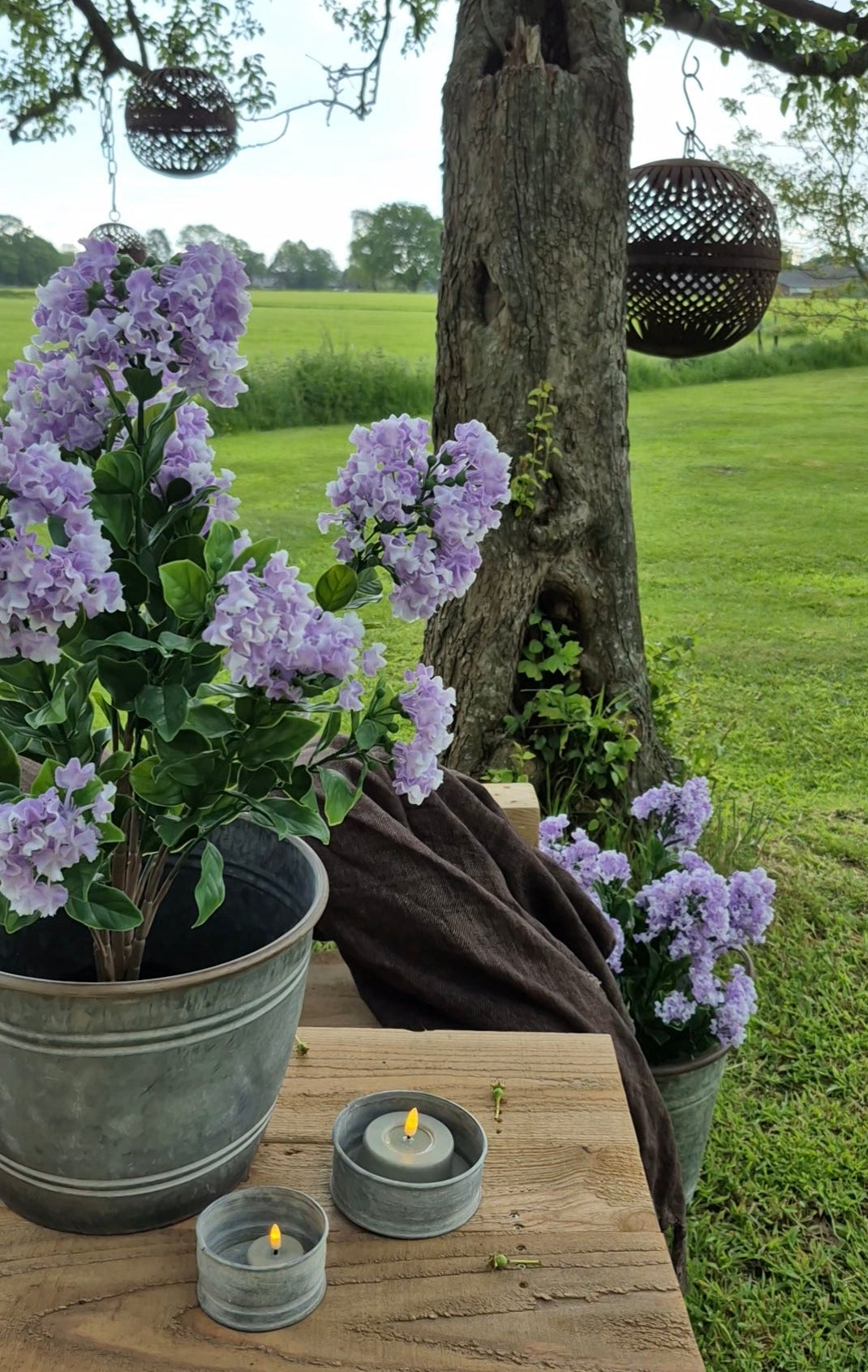 Artificial lilac sering UV - 60 cm