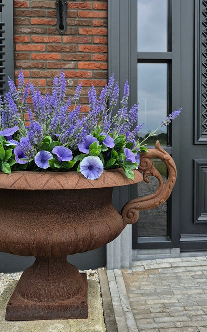 Petunie Kunstpflanze lila UV 28 cm