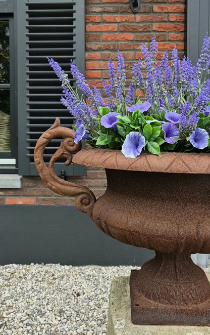 Petunie Kunstpflanze lila UV 28 cm