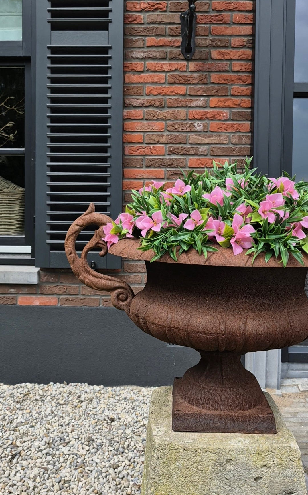Bougainvillea Kunstpflanze rosa UV - 30 cm