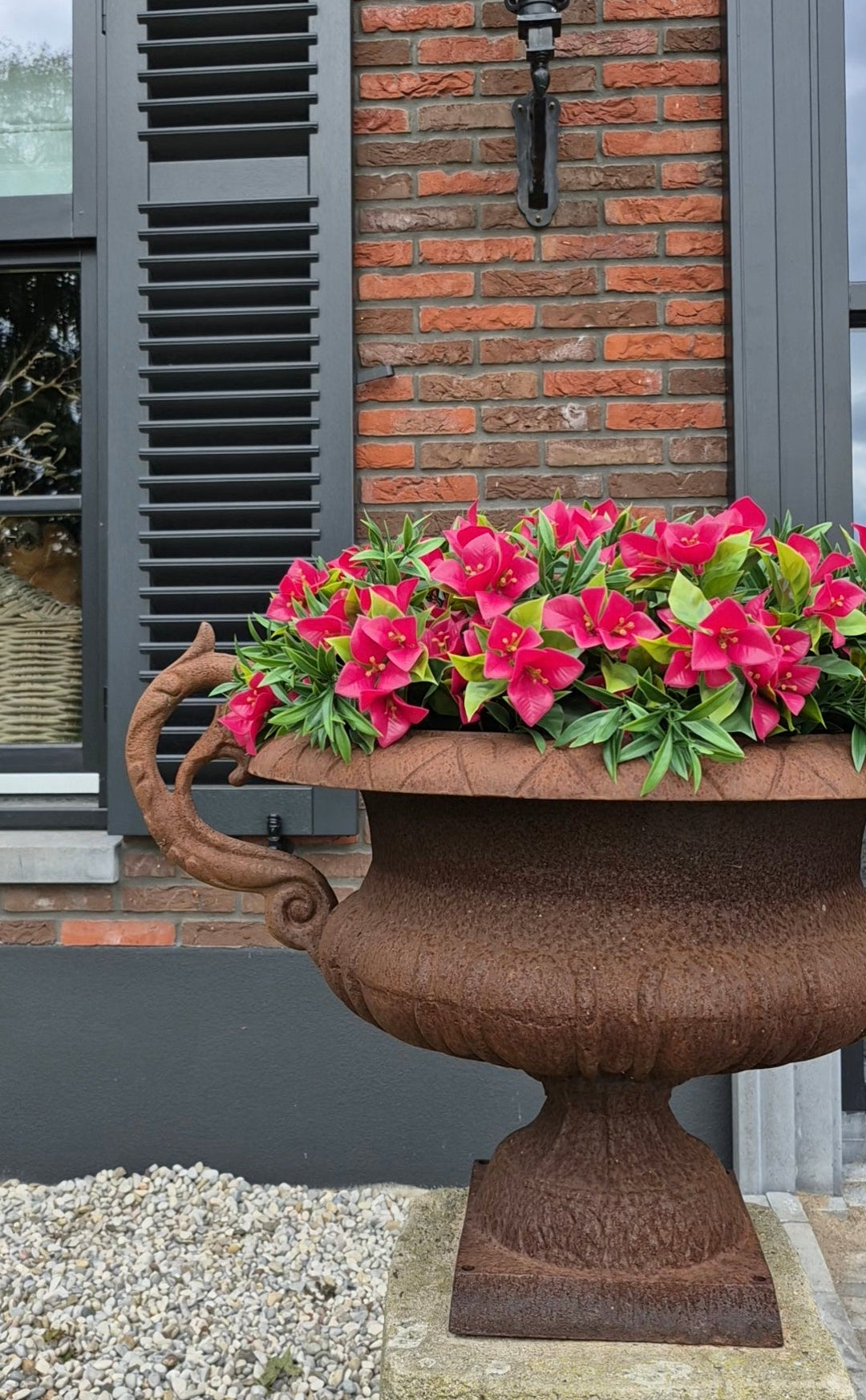Bougainvillea Kunstpflanze fuchsia UV - 30 cm