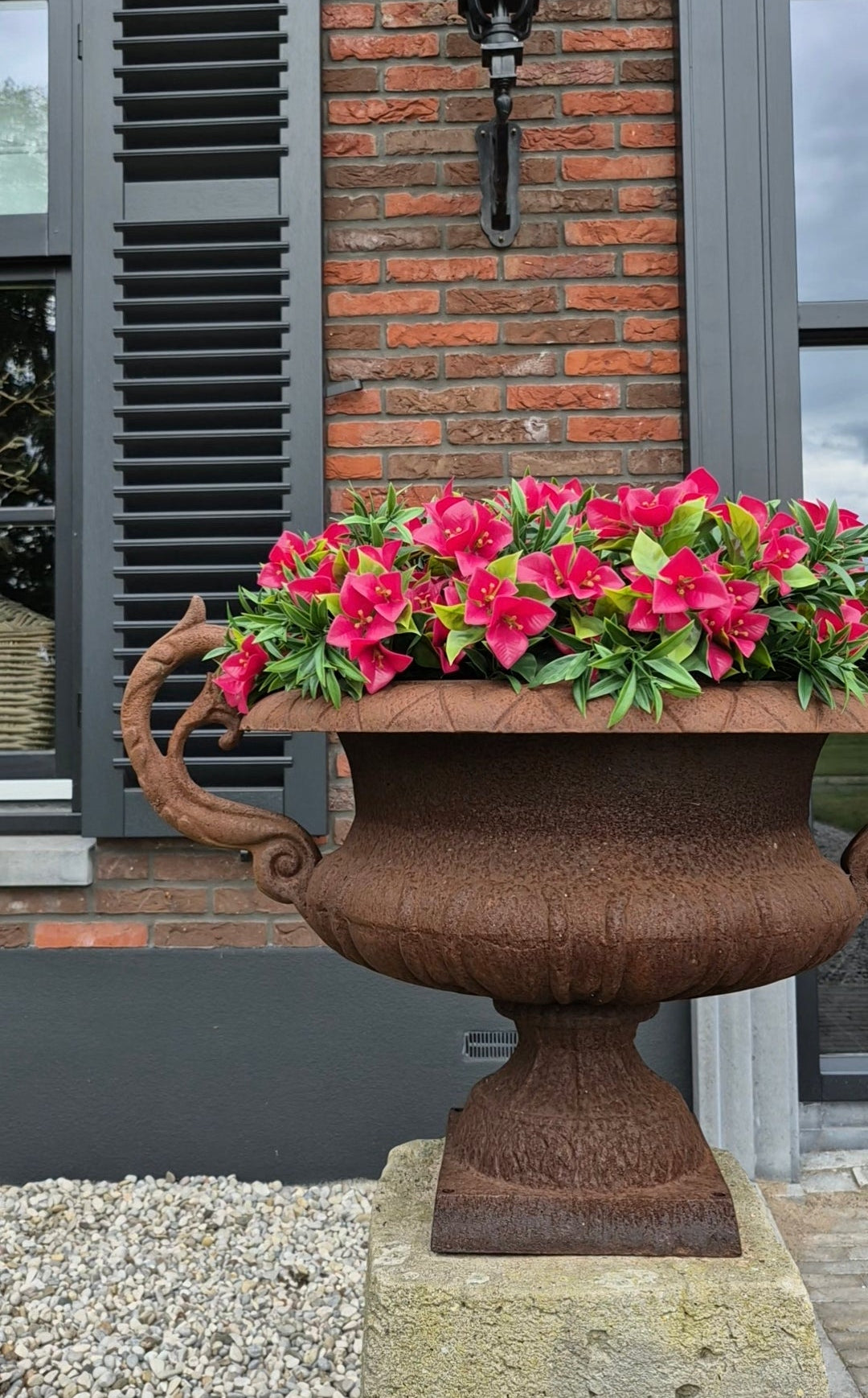 Bougainvillea Kunstpflanze fuchsia UV - 30 cm
