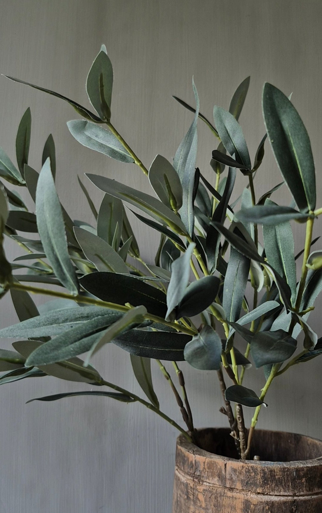 Kunst olijf takken- bundel van 3 - 45 cm