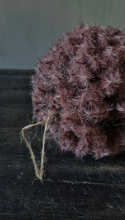 Kunstbol taraxacum roze 16 cm