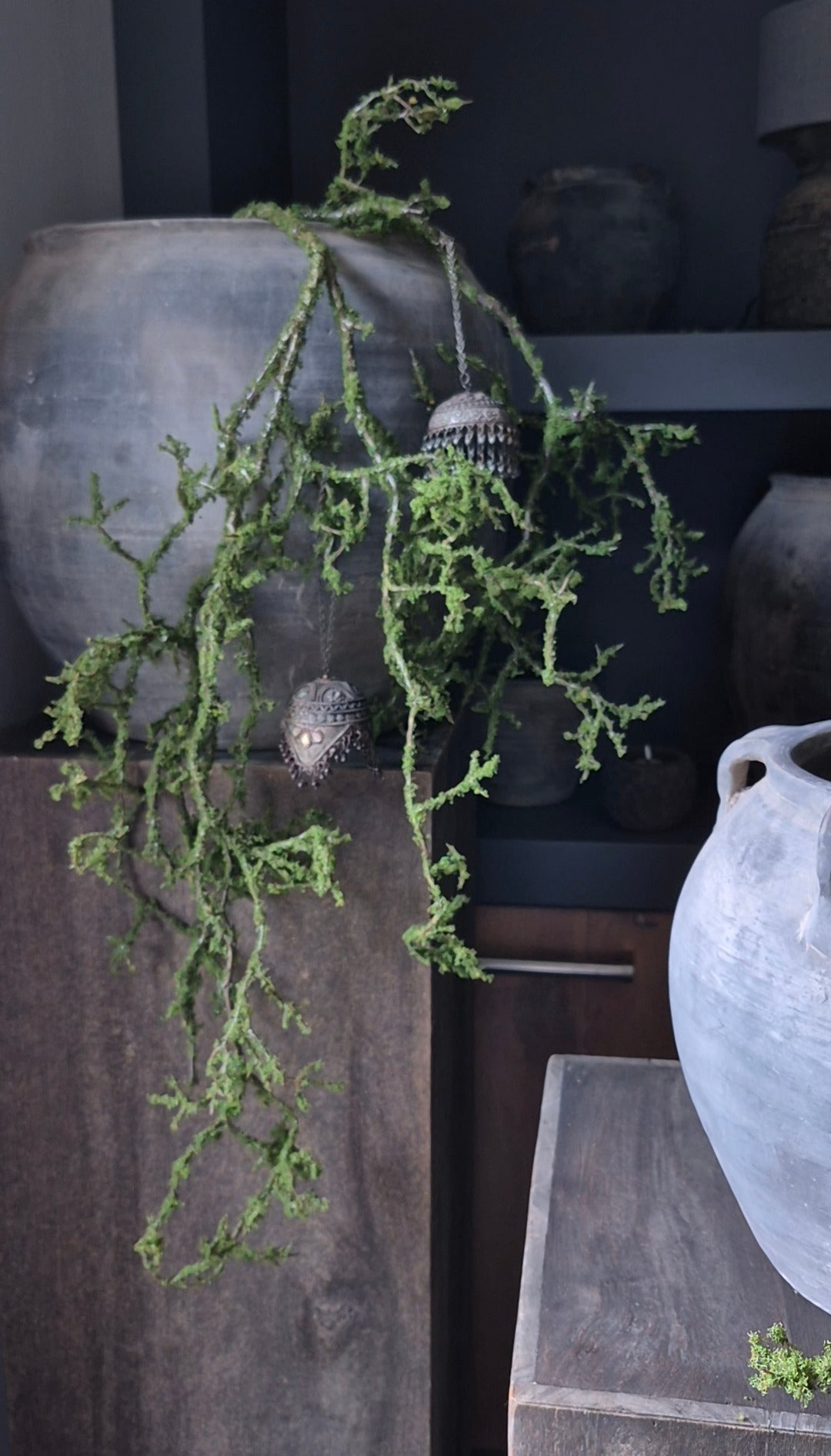 Kunst mostak slinger groen 90cm