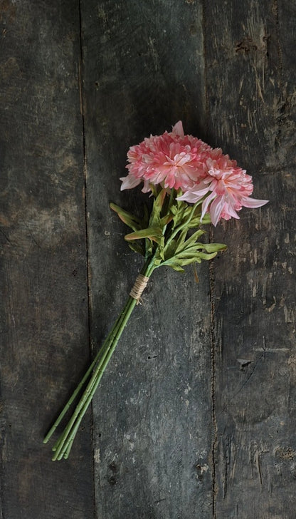 Calendula boeket zalm roze 49 cm - 5 stelen