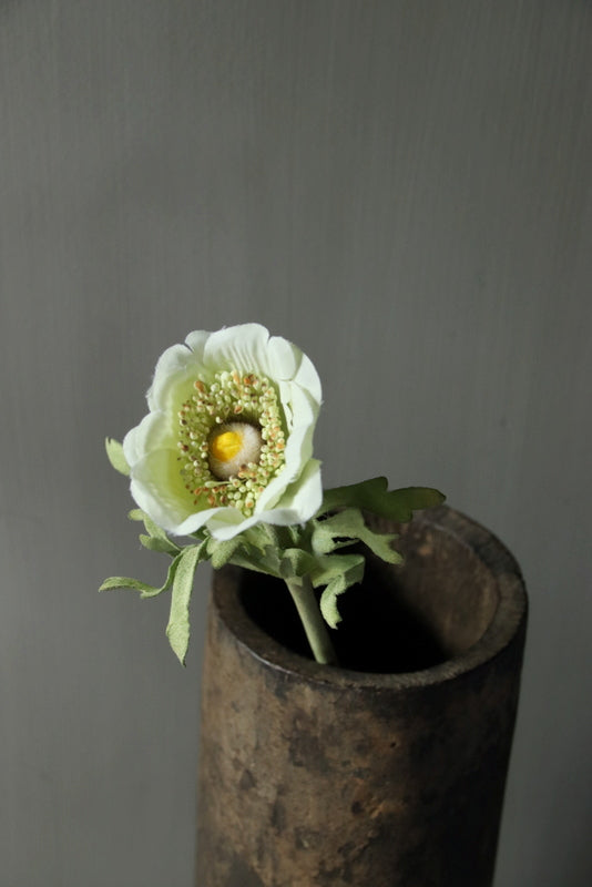 Künstliche Blume Anemone weiß 36 cm