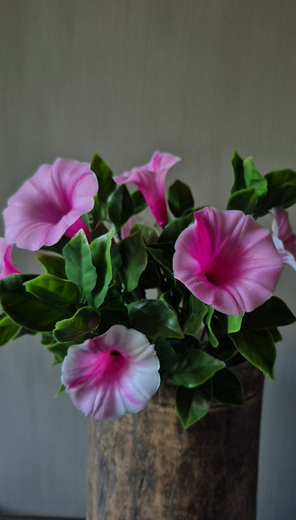 Petunia kunstplant roze UV 28 cm