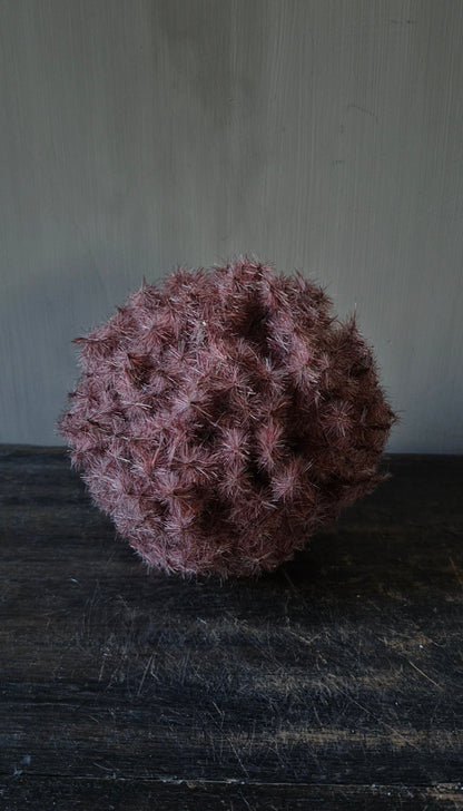 Kunstbol taraxacum roze 16 cm