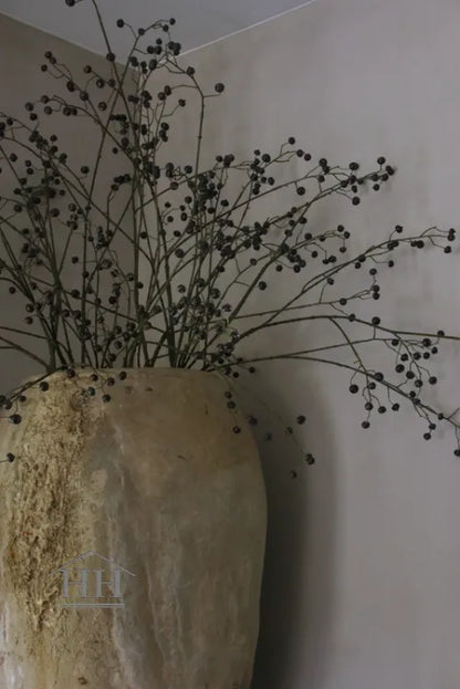 Künstlicher Beerenzweig 110cm dunkelviolett schwarz