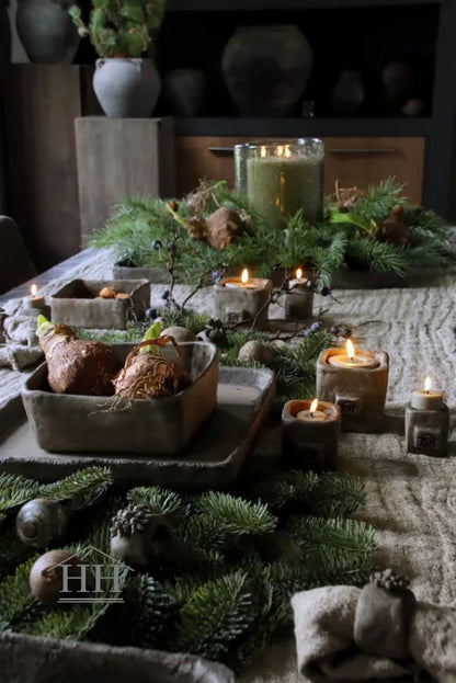 Betonnen bak vierkant L eigen label Hillary'sHome