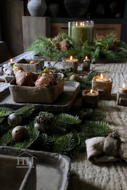 Betonnen bak vierkant L eigen label Hillary'sHome