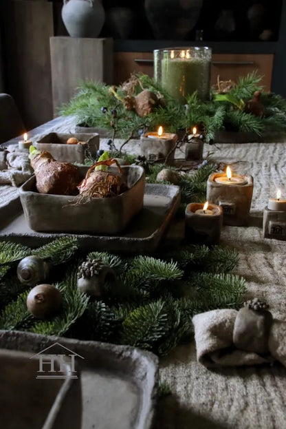 Betonnen bak vierkant L eigen label Hillary'sHome