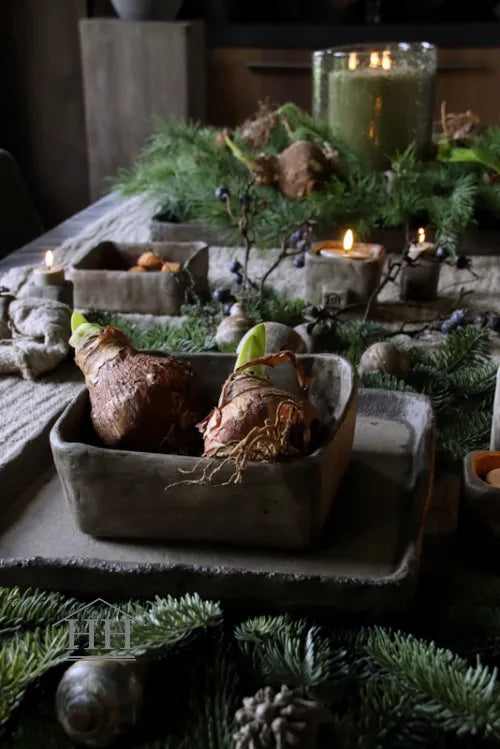 Betonnen bak vierkant L eigen label Hillary'sHome