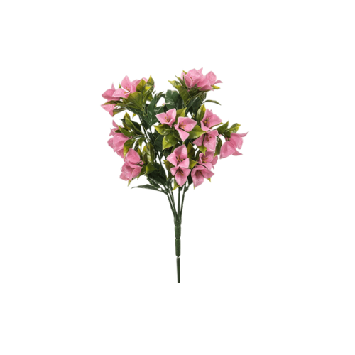 Bougainvillea Kunstpflanze rosa UV - 30 cm