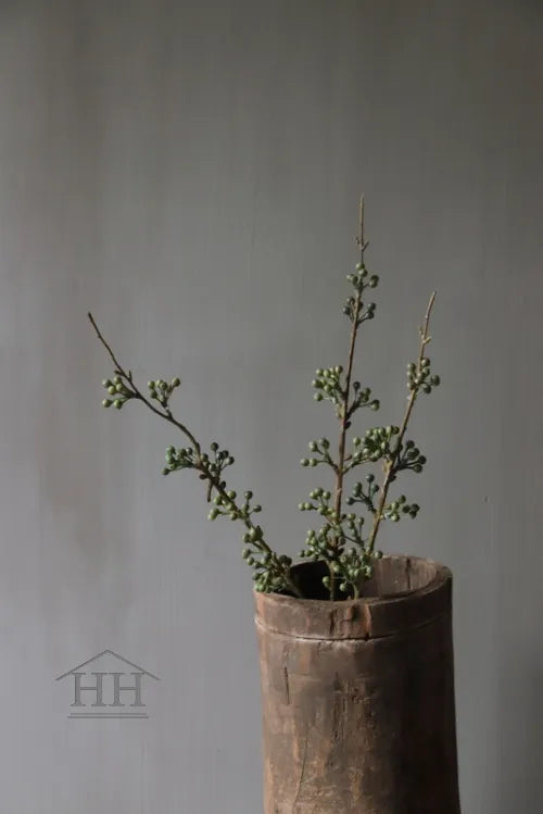 Groene bessen kunsttakken - Bundel van 3