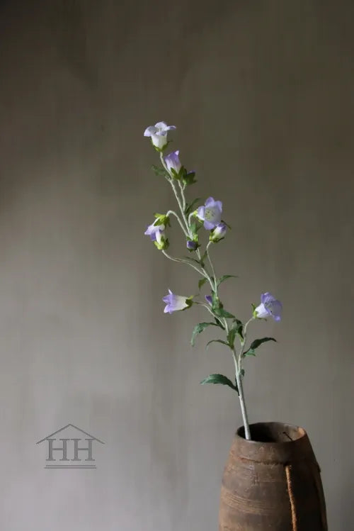 Kunstbloem Campanula lila 86 cm