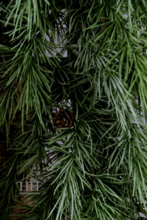 Künstliche Zedernbüschelgirlande Real Touch 130cm