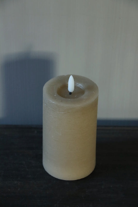 Countryfield led candle beige sand