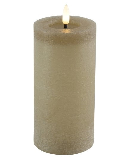 Countryfield led candle beige sand