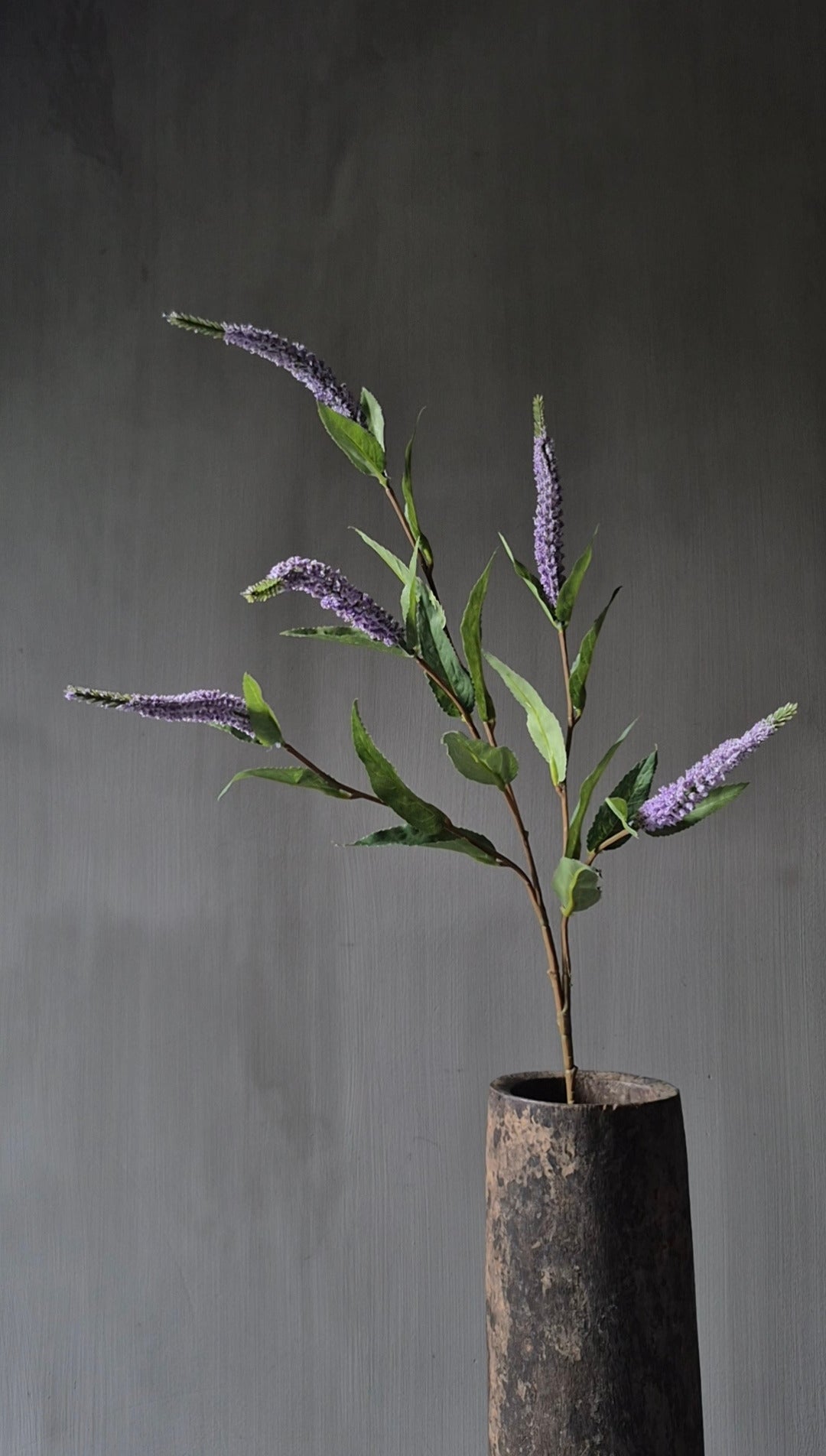 Kunstbloem veronica lila - 70 cm