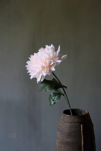 Kunstbloem dahlia zalm 69cm