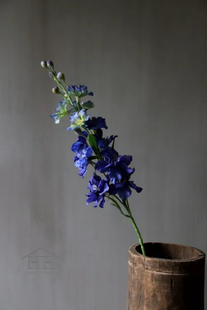 Zijdenbloem delphinium 60 cm donker blauw