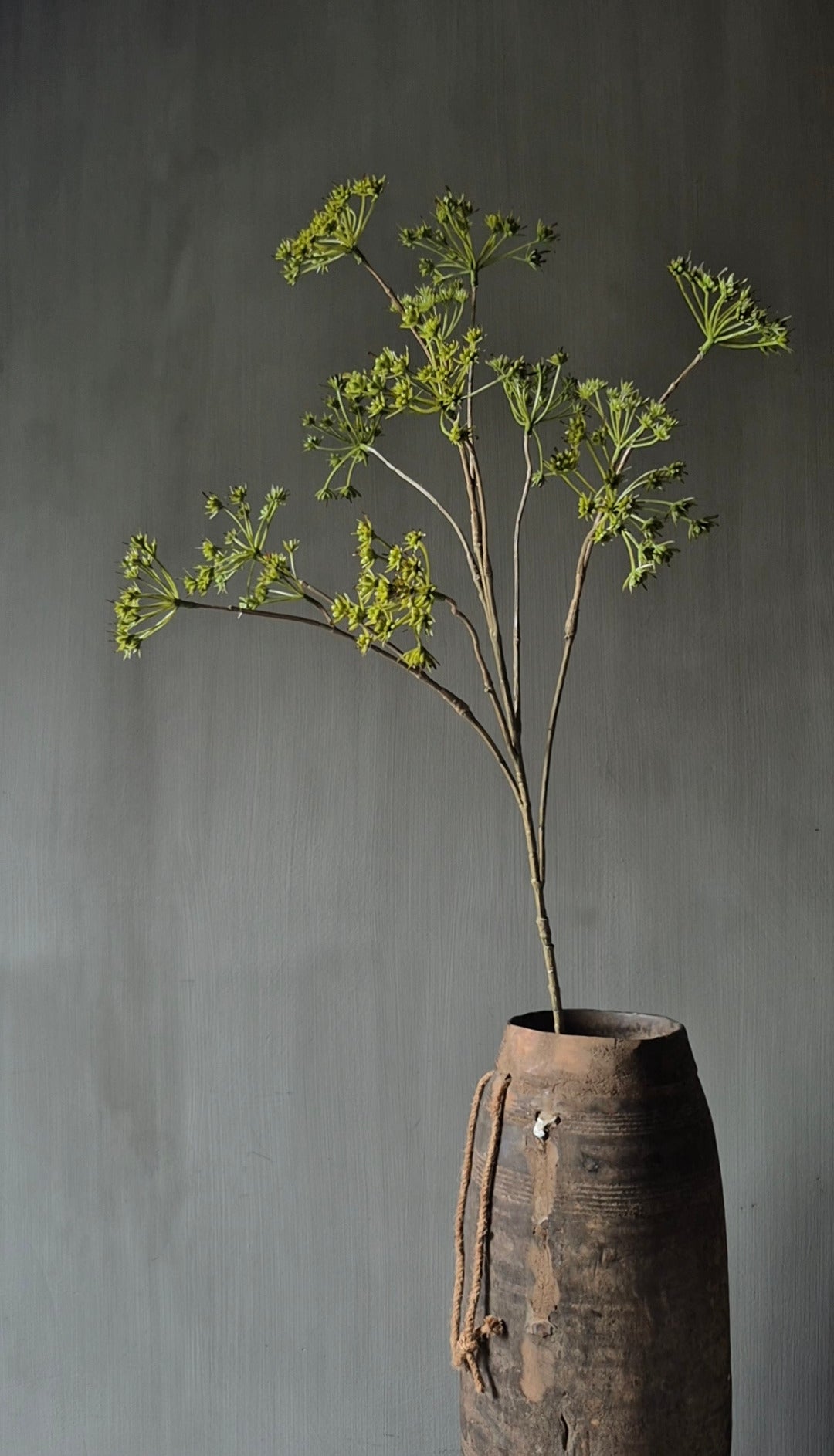 Fluitenkruid kunsttak groen - 90 cm