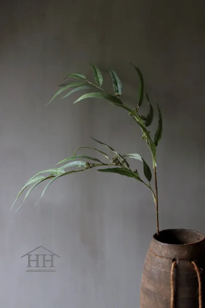 Kunst eucalyptus tak met bessen 91cm