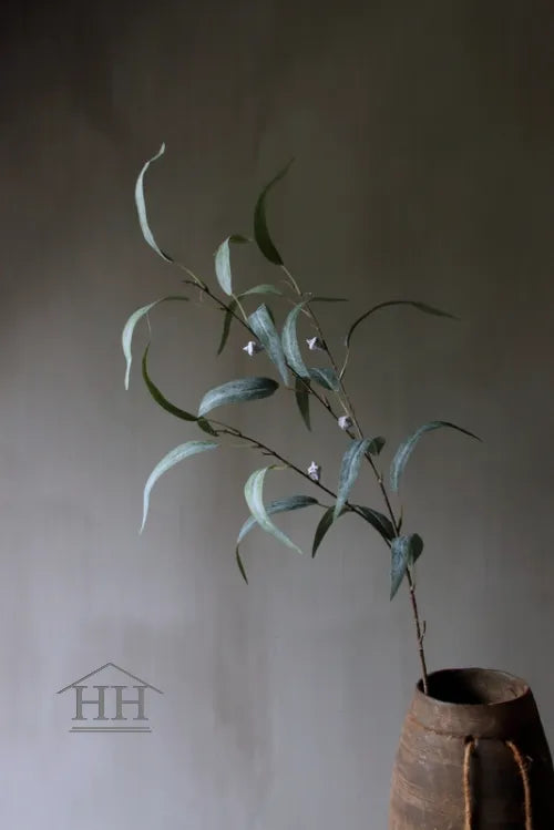 Kunst eucalyptus tak S met vruchten
