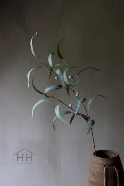 Kunst eucalyptus tak S met vruchten