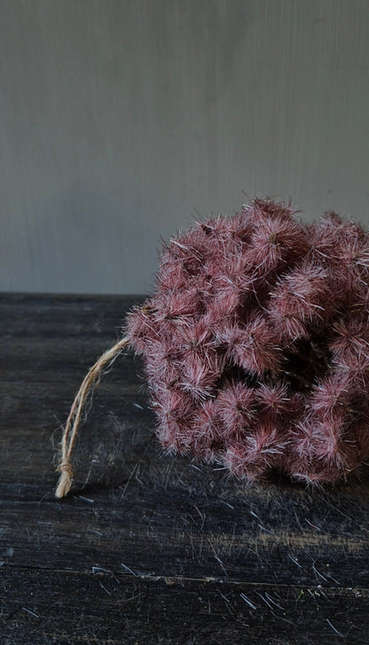 Kunstbol taraxacum roze 12 cm