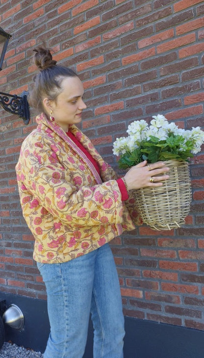 Oostenrijkse geranium kunstplant wit - 40 cm - UV-bestendig