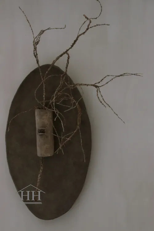 Betonnen wandvaas – taupe – 20cm