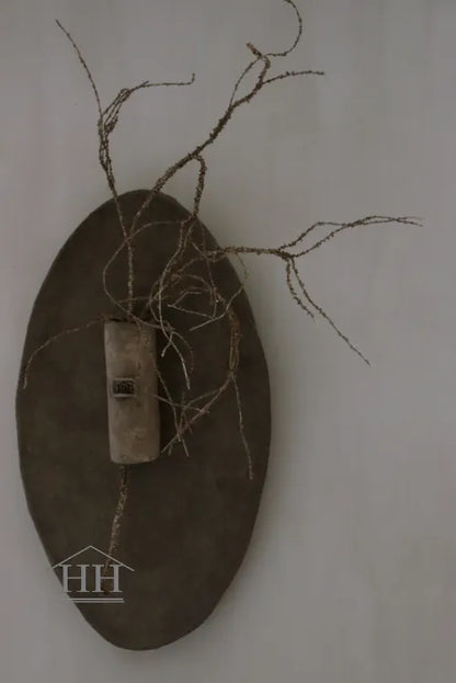 Betonnen wandvaas – taupe – 20cm