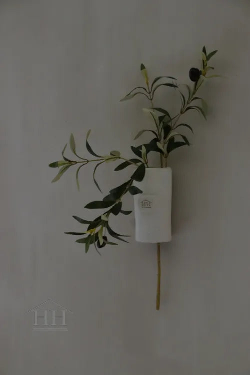 Betonnen wandvaas – beton kleur – 14cm