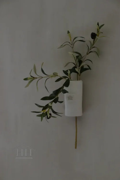 Betonnen wandvaas – beton kleur – 14cm