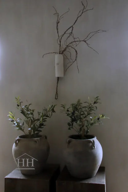 Betonnen wandvaas – beton kleur – 20cm