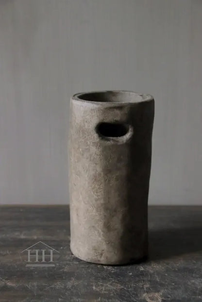 Betonnen wandvaas – taupe – 14cm