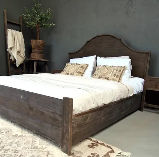 Houten bed old teak 2 personen Luksa