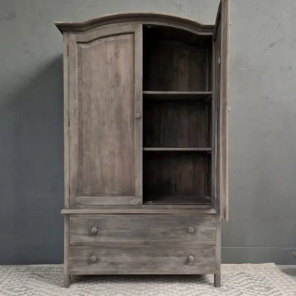 Houten linnenkast Dick Luksa antique grey