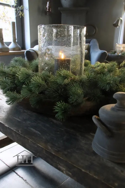 Houten schaal Aura Peeperkorn XL