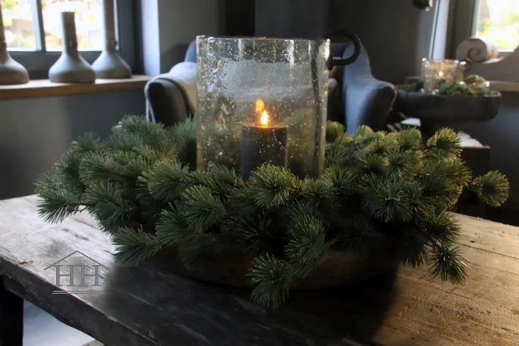 Houten schaal Aura Peeperkorn XL