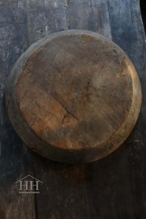 Houten schaal Aura Peeperkorn XL