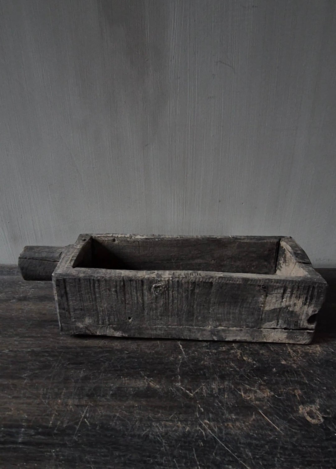 Zeepbak hout landelijk interieur