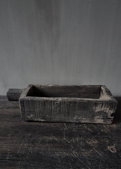 Zeepbak hout landelijk interieur