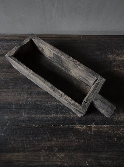 Zeepbakje van hout voor een landelijke stijl