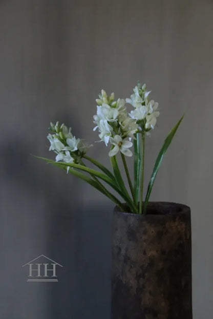 Künstliche Hyazinthe weiß 30 cm