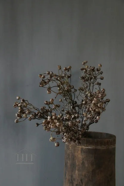 Kunsttak met bessen bruin - Bundel van 5