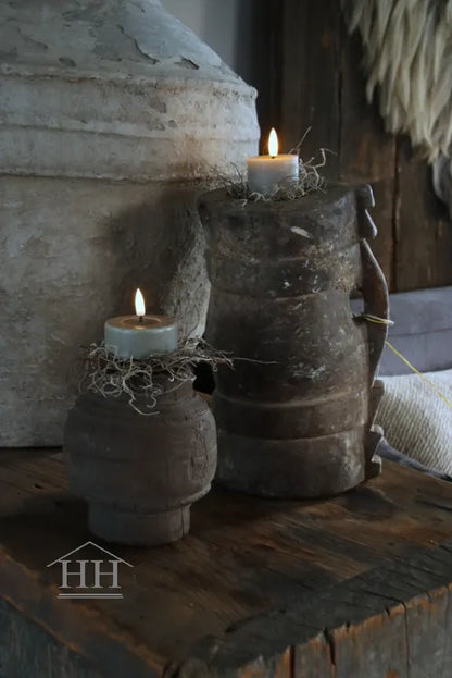 Old candleholder Aura Peeperkorn (sc041)